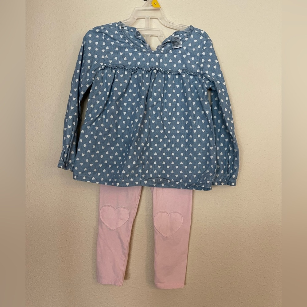 Carters 3T valentines outfit